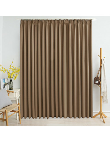 Tenda Oscurante con Ganci Grigio Talpa 290x245 cm