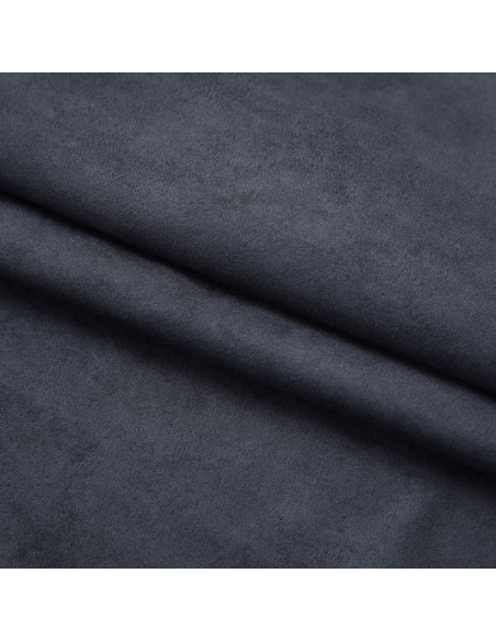 Tende Oscuranti con Ganci 2 pz Antracite 140x225 cm