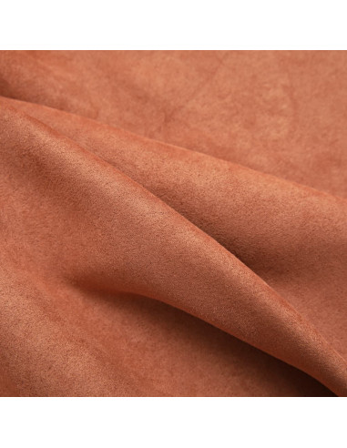 Tende Oscuranti con Anelli in Metallo 2 pz Ruggine 140x245 cm