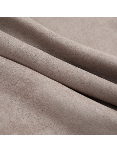 Tende Oscuranti con Anelli Metallo 2pz Grigio Talpa 140x245 cm