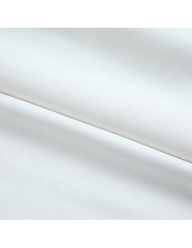 Tende Oscuranti con Ganci 2 pz Avorio 140x245 cm