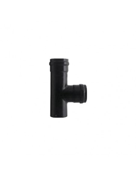 Tubo T canna fumaria Save Fumisteria PN805F PELLET LINE F F Senza Guar