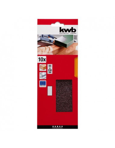 Fogli abrasivi levigatrice Kwb 815060