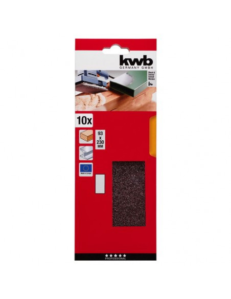 Fogli abrasivi levigatrice Kwb 815060