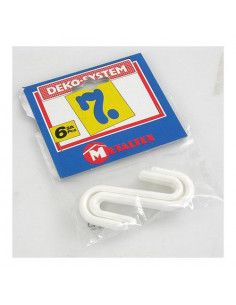 Ganci a S Metaltex 36.97.07 DEKO SYSTEM Bianco