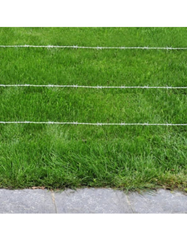 Filo spinato galvanizzato per recinzioni metalliche, recinti