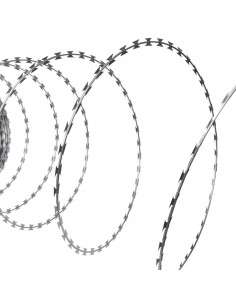 Filo Spinato Fermagliato in Acciaio Zincato 300 m 2