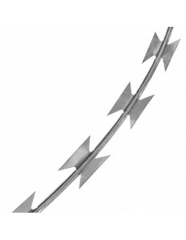 Filo Spinato Fermagliato in Acciaio Zincato 300 m