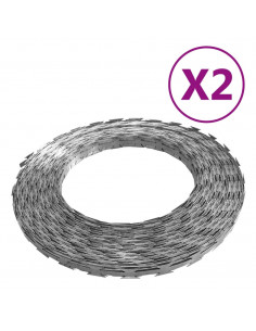 Filo Spinato 2 pz BTO-22 100 m in Acciaio 2