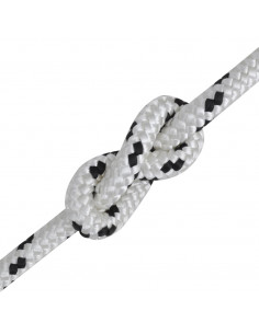 Corda Nautica Intrecciata in Poliestere 6 mm 250 m Bianco 2