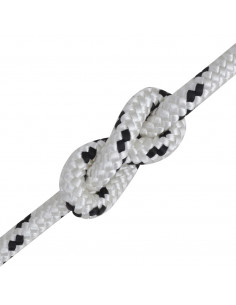Corda Nautica Intrecciata in Poliestere 12 mm 250 m Bianco 2