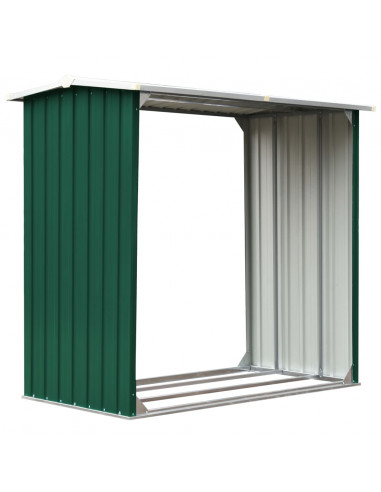 Capannone in Acciaio Zincato 172x91x154 cm Verde