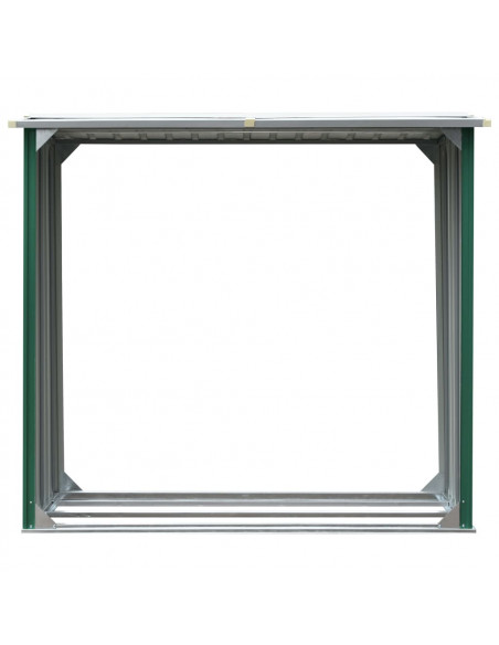Capannone in Acciaio Zincato 172x91x154 cm Verde