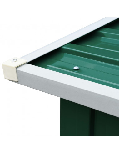 Capannone in Acciaio Zincato 172x91x154 cm Verde