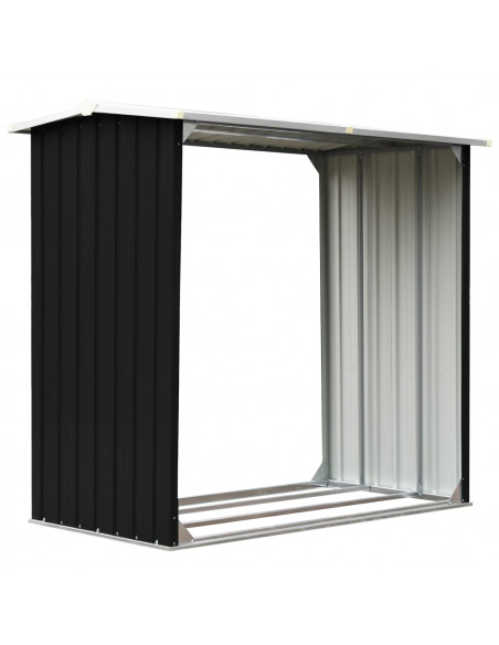 Capannone in Acciaio Zincato 172x91x154 cm Antracite