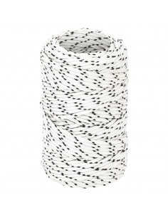 Corda Intrecciata per Barca Bianca 2mm x 50m Poliestere 2