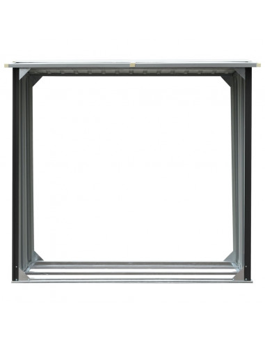 Capannone in Acciaio Zincato 172x91x154 cm Antracite