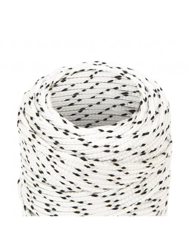 Corda Intrecciata per Barca Bianca 2mm x 50m Poliestere