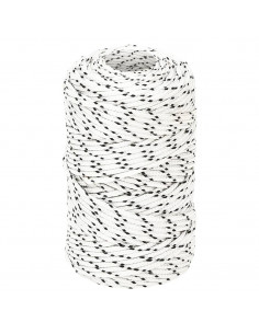 Corda Intrecciata per Barca Bianca 2 mm x 500 m Poliestere 2