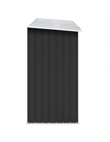 Capannone da Giardino in Acciaio Zincato 330x84x152cm Antracite