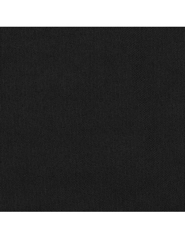 Tende Oscuranti con Ganci Effetto Lino 2 pz Nere 140x175 cm
