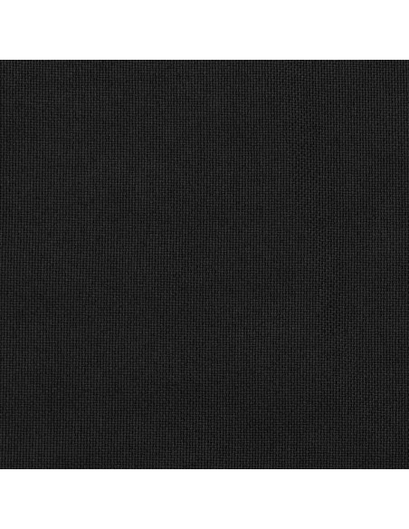 Tende Oscuranti con Ganci Effetto Lino 2 pz Nere 140x245 cm