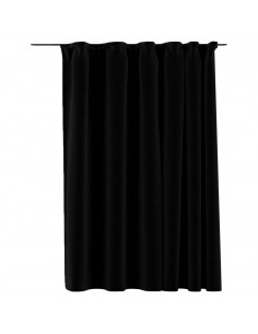 Tende Oscuranti con Ganci Effetto Lino Nereu 290x245 cm
