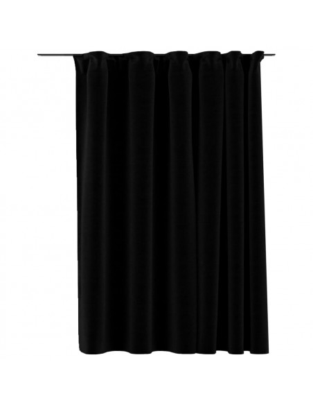 Tende Oscuranti con Ganci Effetto Lino Nereu 290x245 cm