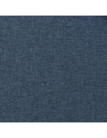 Tende Oscuranti Effetto Lino con Occhielli 2 pz Blu 140x175 cm
