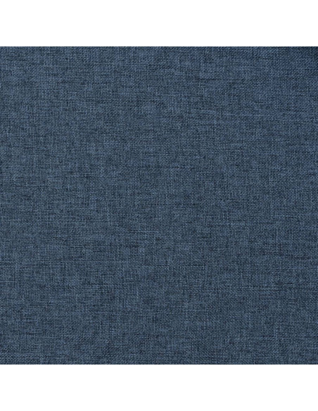 Tenda Oscurante Effetto Lino con Occhielli Blue 290x245cm