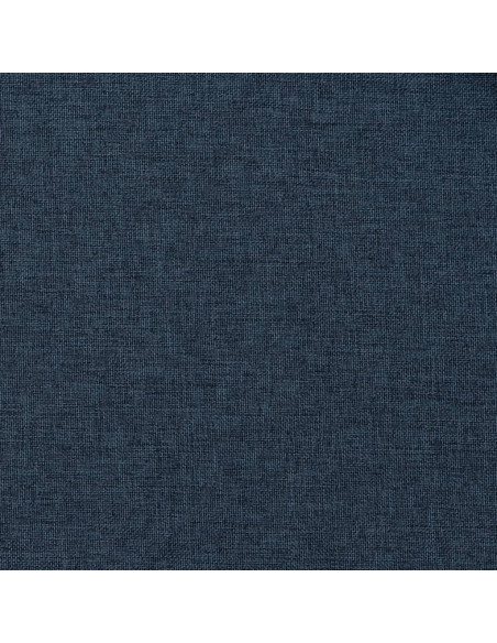 Tende Oscuranti con Ganci Effetto Lino 2 pz Blu 140x225 cm