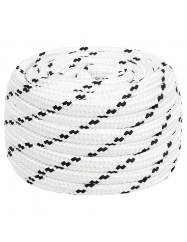 Corda da Lavoro Bianca 16 mm 100 m in Poliestere