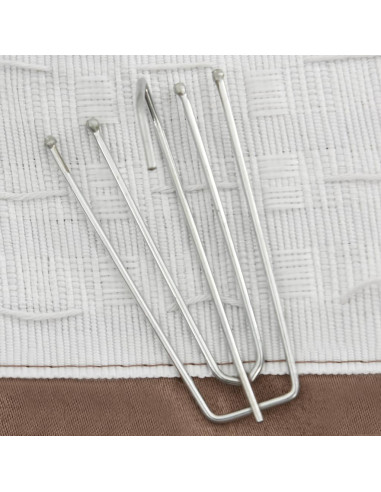 Tenda Oscurante Effetto Lino con Ganci Talpa 290x245 cm