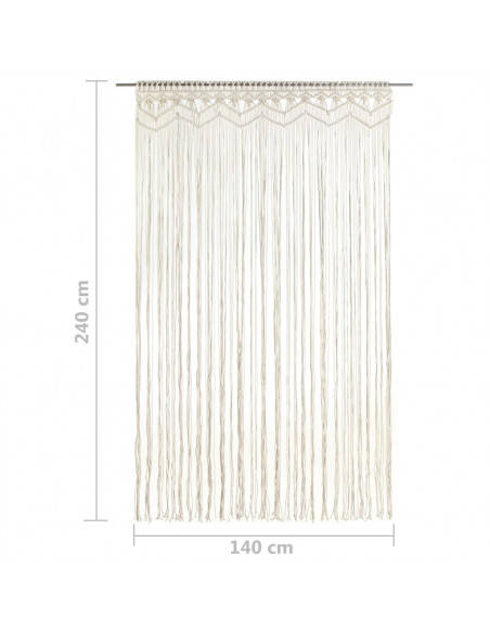 Tenda Macramè 140x240 cm in Cotone