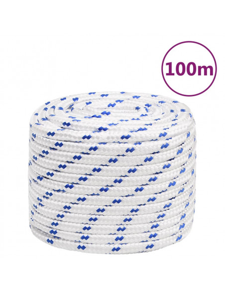 Corda Nautica Bianca 16 mm 100 m in Polipropilene