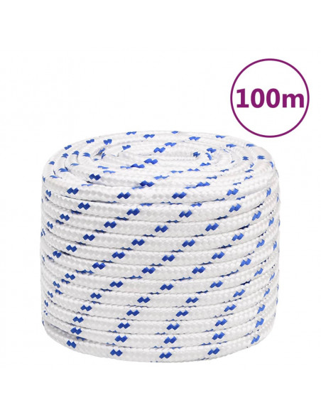 Corda Nautica Bianca 18 mm 100 m in Polipropilene