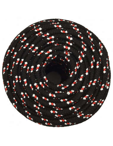 Corda Nautica Nera 12 mm 100 m in Polipropilene