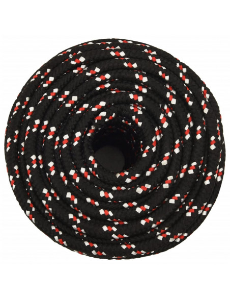 Corda Nautica Nera 12 mm 100 m in Polipropilene