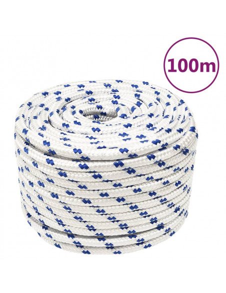 Corda Nautica Bianca 12 mm 100 m in Polipropilene