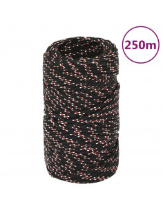 Corda Nautica Nera 2 mm 250 m in Polipropilene 2