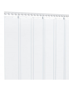 Rotolo per Tenda a Strisce in PVC 2mm x 200mm 25 m 2