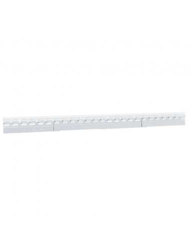 Piastre di Collegamento 4 pz Argento 28 cm Acciaio Inossidabile