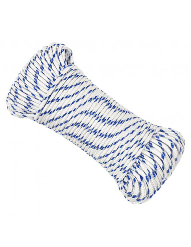 Corda Nautica Bianca 3 mm 500 m in Polipropilene