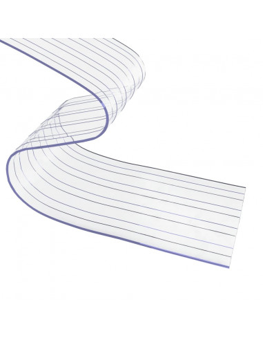 Tenda per Porte Trasparente 200 mm x 1,6 mm 10 m in PVC