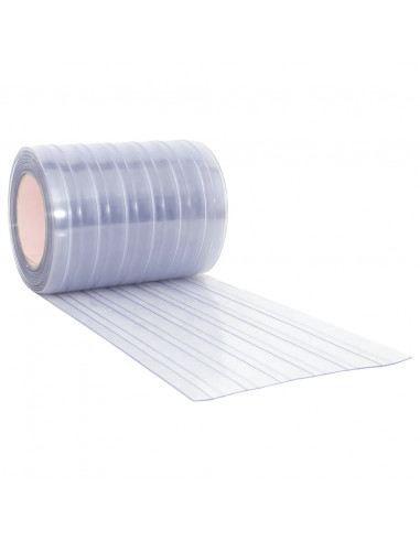 Tenda per Porte Trasparente 300 mm x 2,6 mm 10 m in PVC