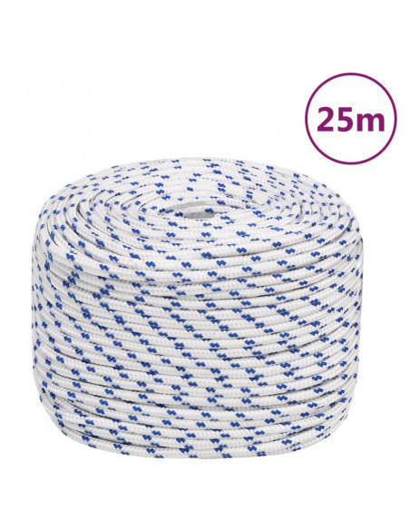 Corda Nautica Bianca 6 mm 25 m in Polipropilene