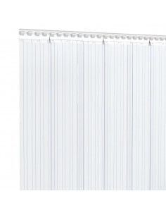 Tenda per Porte Trasparente 200 mm x 1,6 mm 50 m in PVC 2