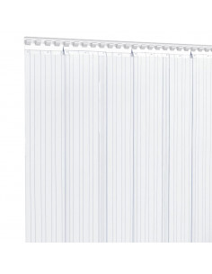 Tenda per Porte Trasparente 200 mm x 1,6 mm 25 m in PVC 2