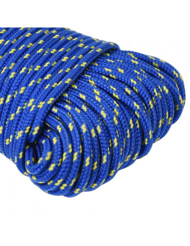 Corda Nautica Blu 4 mm 250 m in Polipropilene