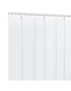 Tenda per Porte Trasparente 300 mm x 2,6 mm 25 m in PVC 2